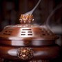 Lư Trầm Đồng Thương hiệu: Trần Xảo Sanh【陈巧生】 Tên Lư: Sư Nhĩ Bát Quái Huân Lô