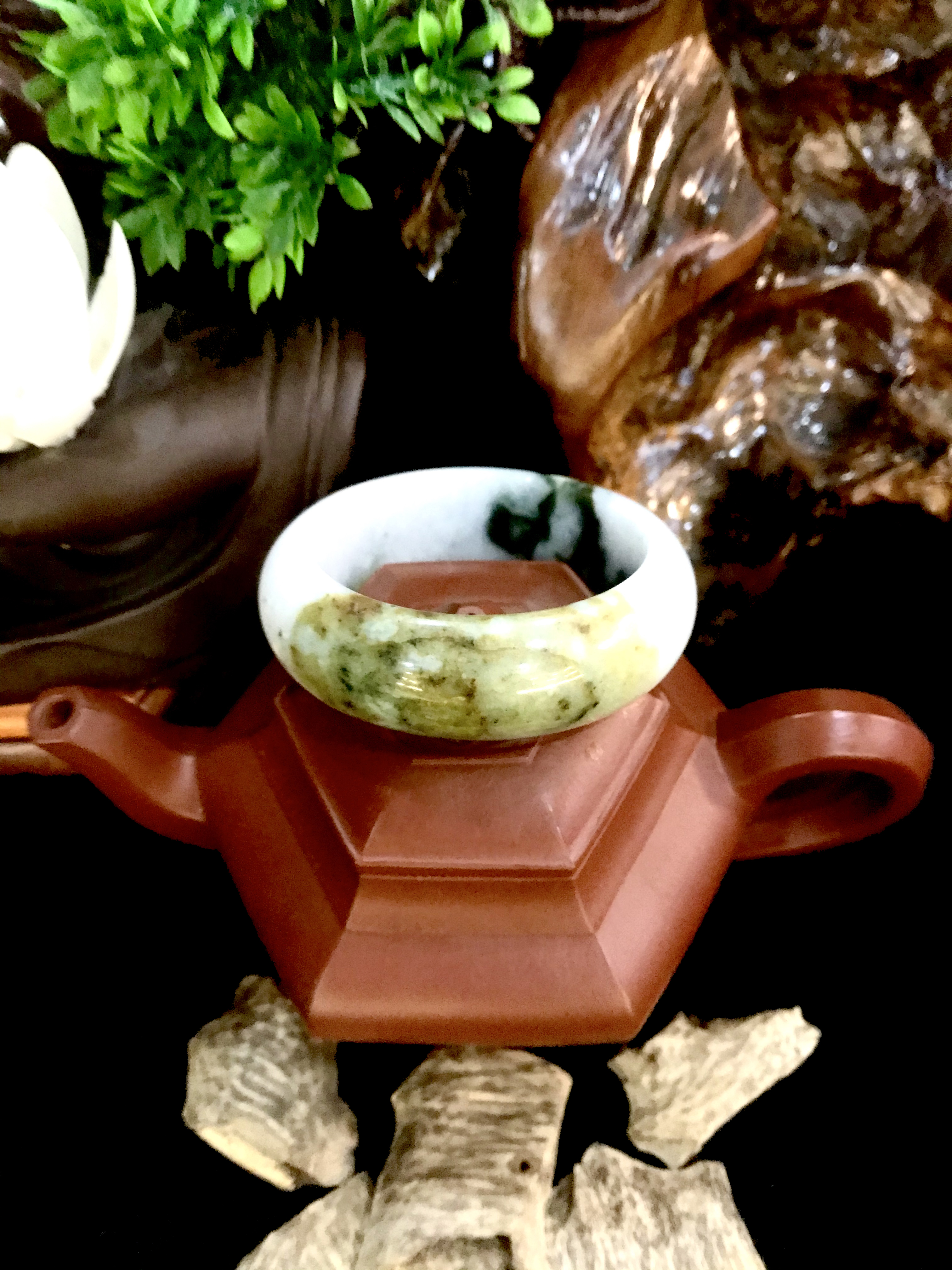 Vòng Kiềng Cẩm Thạch Myanma Bảng Hẹ A 2