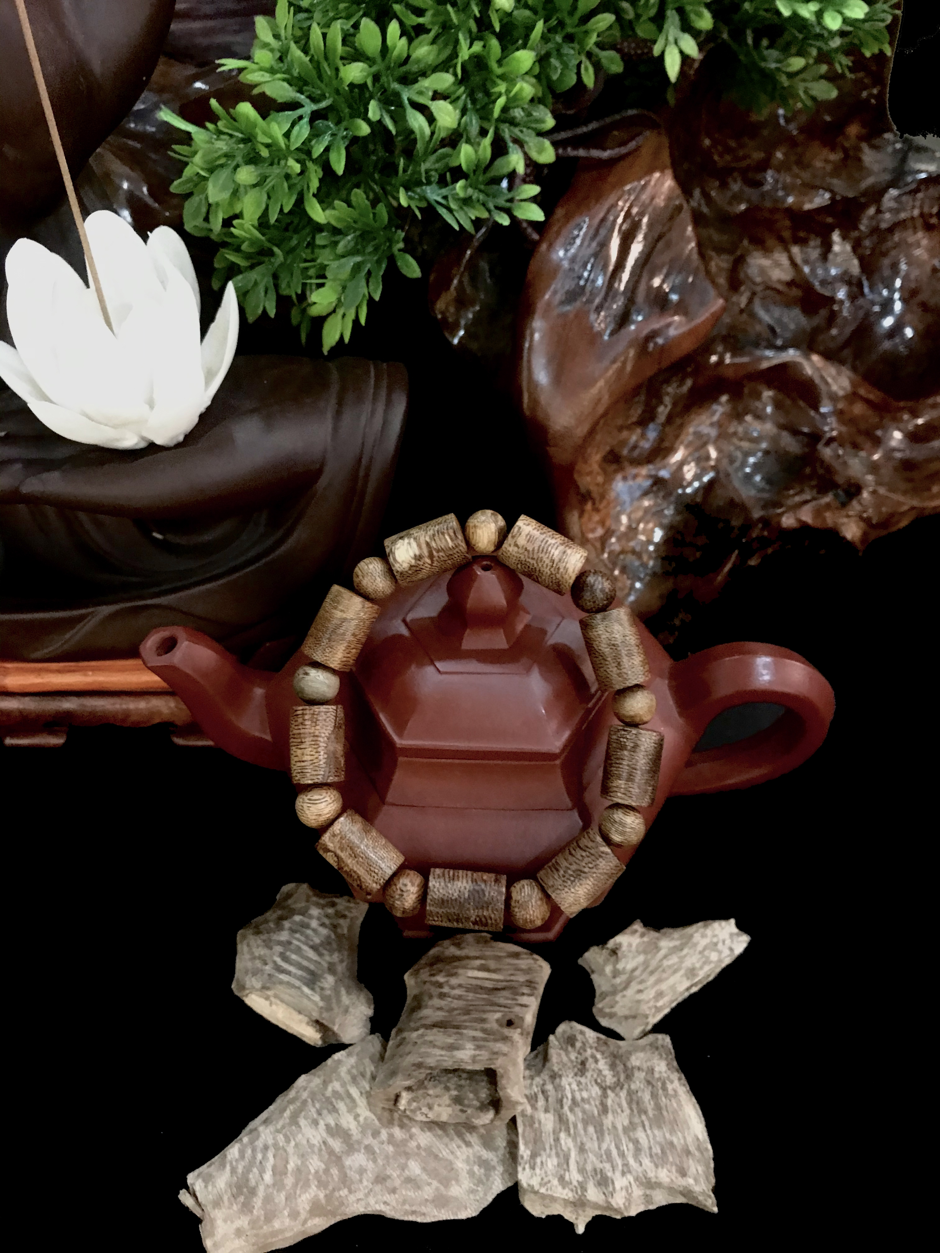 Vòng Tay Trầm Hương Đốt Trúc 10 li